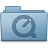 QuickTime Folder Blue Icon